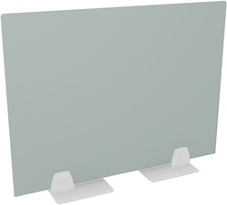 Vrijstaande wand + steunpoten b. 78 x h. 58 cm