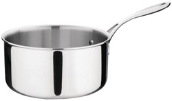 Vogue roestvrij staal & aluminium tri-wand steelpan 20 cm