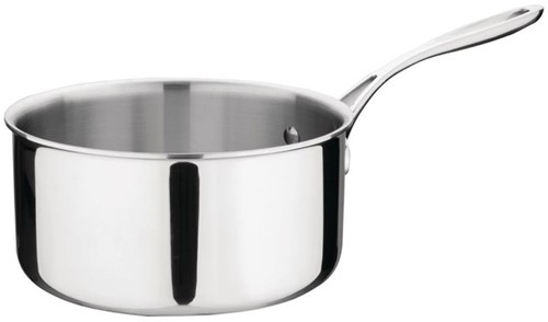 Vogue roestvrij staal & aluminium tri-wand steelpan 20 cm
