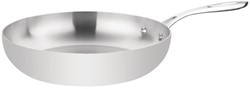 Vogue RVS en aluminium driewandige koekenpan 28 cm